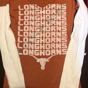 Long sleeve UT Austin TShirt.